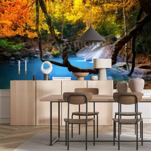 Fototapete Lianen im Dschungel