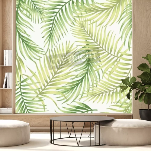 Fototapete Exotisches Muster mit Natur