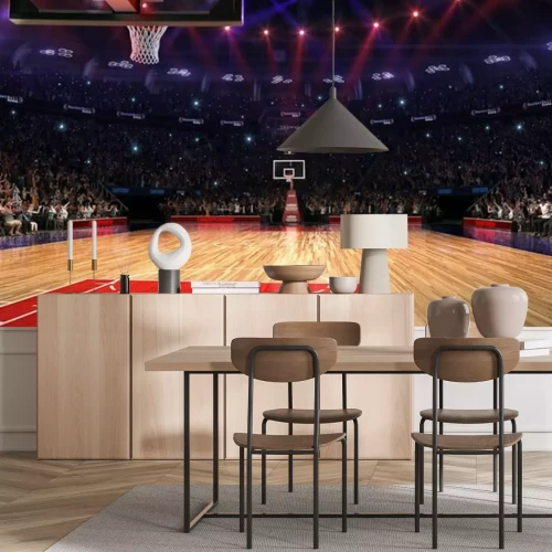 Fototapete Basketball platz