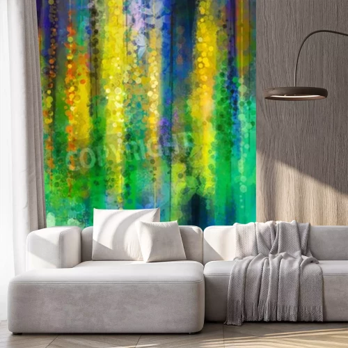 Fototapete Fliessende aquarell Farben