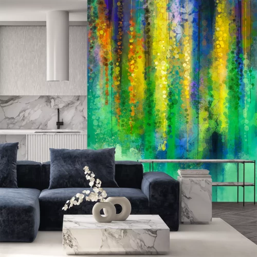 Fototapete Fliessende aquarell Farben