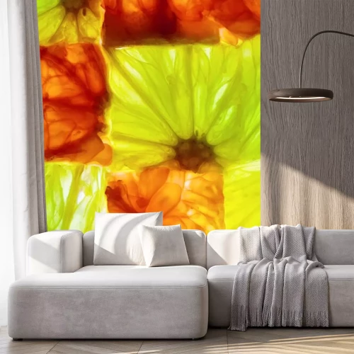 Sticker Citrus Cubes