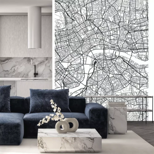 Sticker Vektor-Poster-Karten-Stadt London