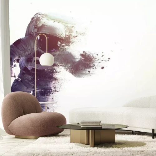 Fototapete Abstrakter Mensch Kosmonaut