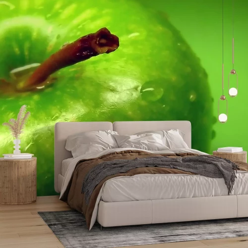 Sticker grüner Apfel