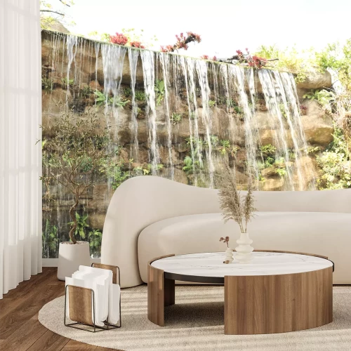 Fototapete Natur und Wasserfall