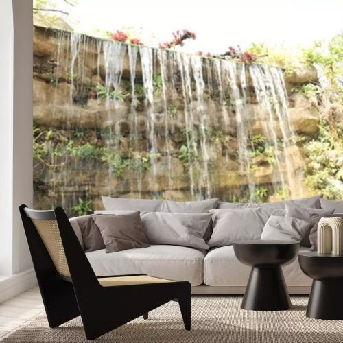 Fototapete Natur und Wasserfall