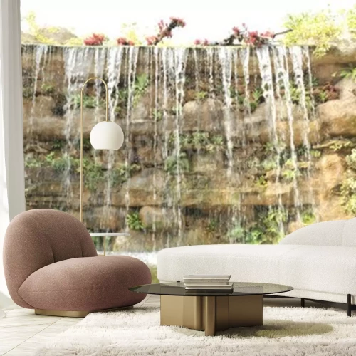 Fototapete Tropischer Wasserfall