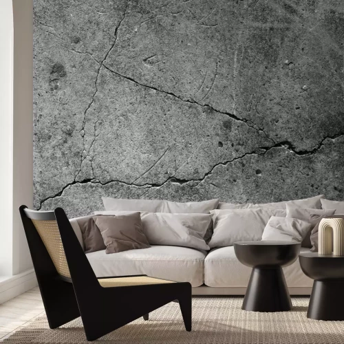 Fototapete Abblätternder Beton