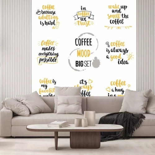 Sticker Kaffeeschriftzug