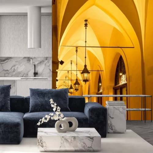 Fototapete Blick auf die Krakauer Tuchhallen