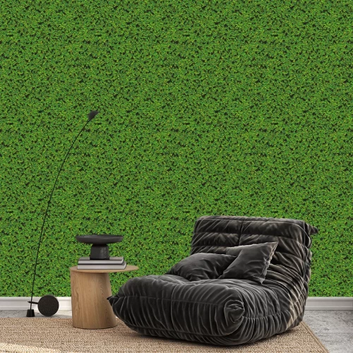 Tapete Abstraktes grünes Moos