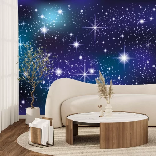 Sticker Illustration eines Sternenhimmels