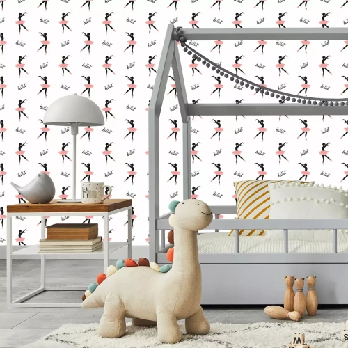 Tapete Klassische Ballett-Haltung