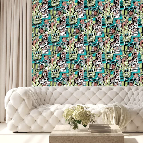 Tapete Jugendliche Bilder in verschiedenen Farben