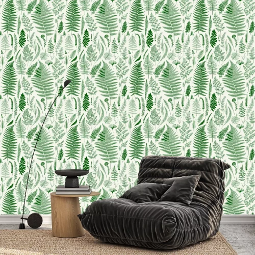 Tapete Nahtlose Muster. Grün