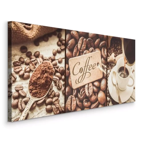 Bild Kaffeefotos in einer Collage