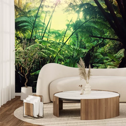Fototapete Dschungel im Retro-Stil
