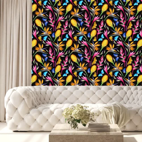 Tapete Farben der Tropen