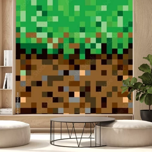 Fototapete Grafische bunte Textur