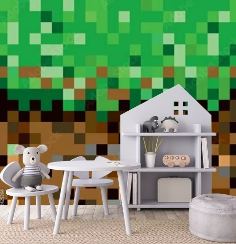 Fototapete Grafische bunte Textur