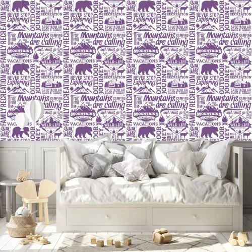 Tapete Amerikanische Berginspiration