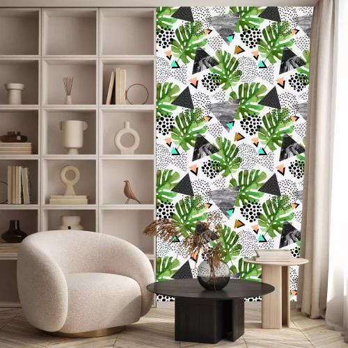 Tapete Geometrische Ansicht der Natur