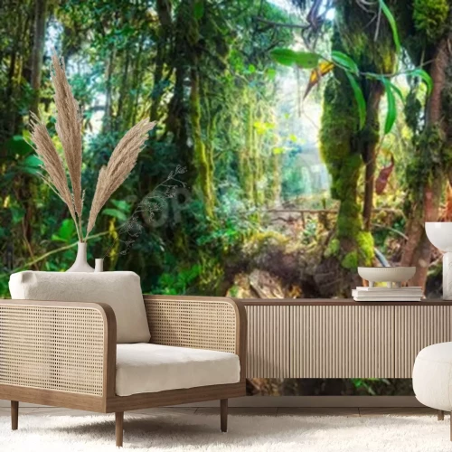 Fototapete Pflanzen des tropischen Dschungels