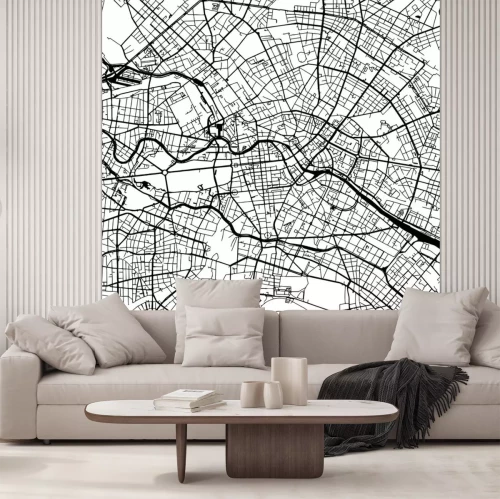 Sticker Berlin Deutschland Vector Map