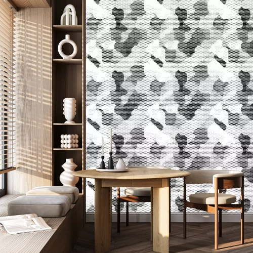 Tapete Graue Halbtöne