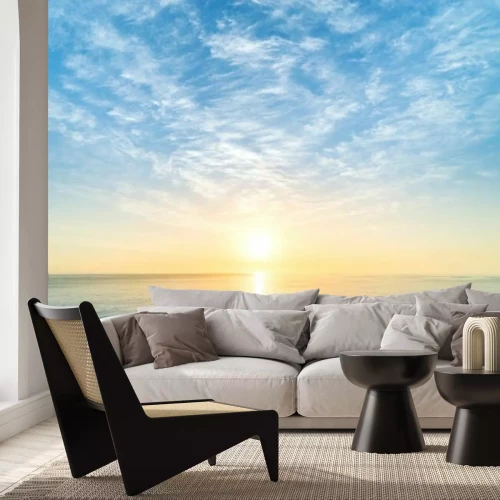 Fototapete Sonnenaufgang über dem Meer