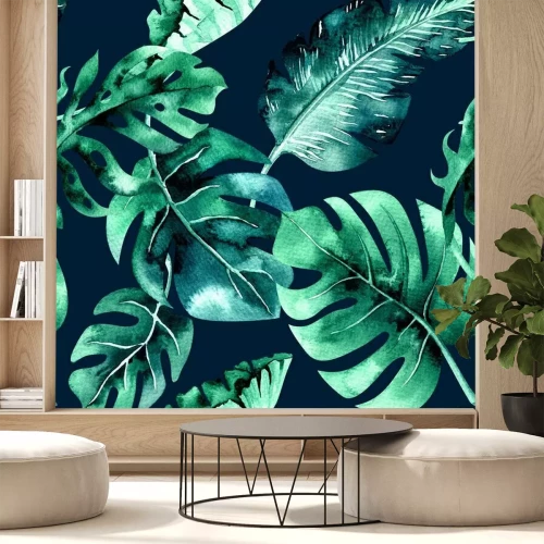 Fototapete Natur des Dschungels am Hintergrund