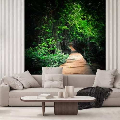 Fototapete Pfad durch Tropen