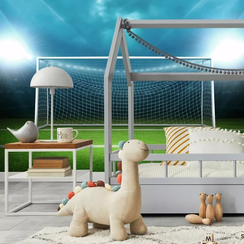 Fototapete Strafstoß im Spiel