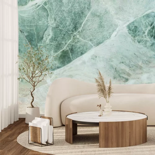 Fototapete Closeup Oberfläche abstrakt Marmor Muster am Marmor Steinboden Textur Hintergrund