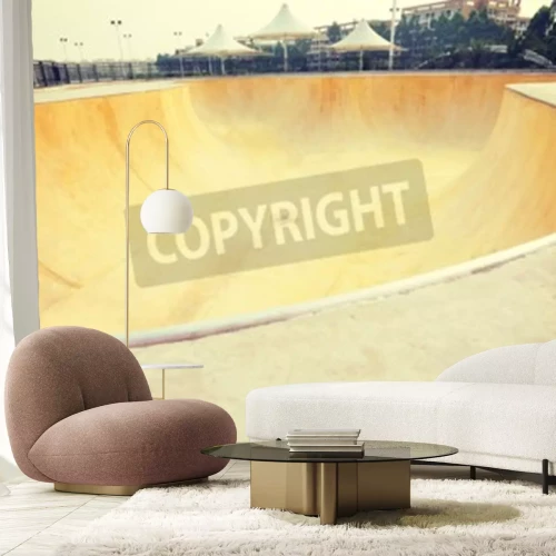 Fototapete Moderner Jugend-Skatepark