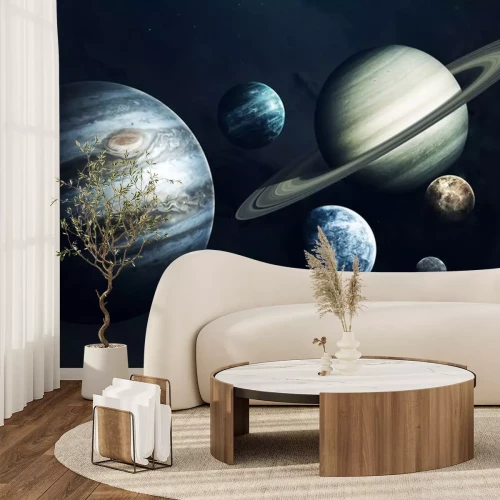 Sticker Planeten im Weltall