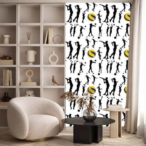 Tapete Volleyballspieler