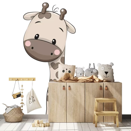 Sticker Kleine Herzchen Giraffe