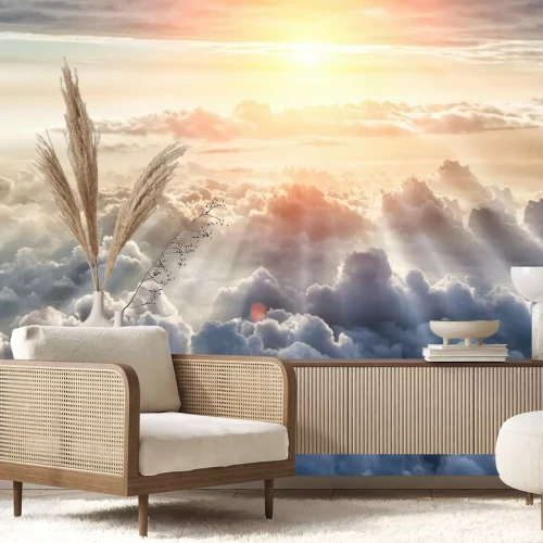 Fototapete Schöne blauer Himmel Hintergrund