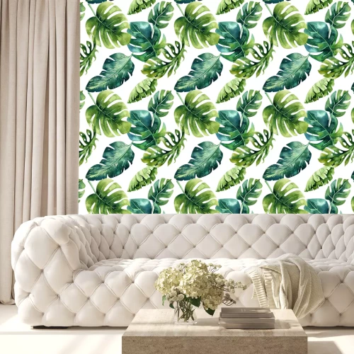 Tapete Aquarell wilder Dschungel