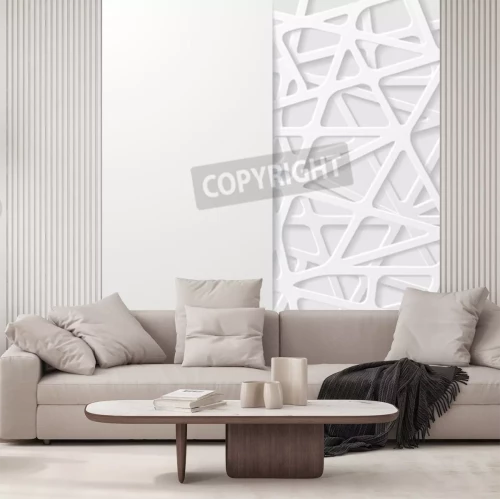 Fototapete Futuristisches Muster 3D