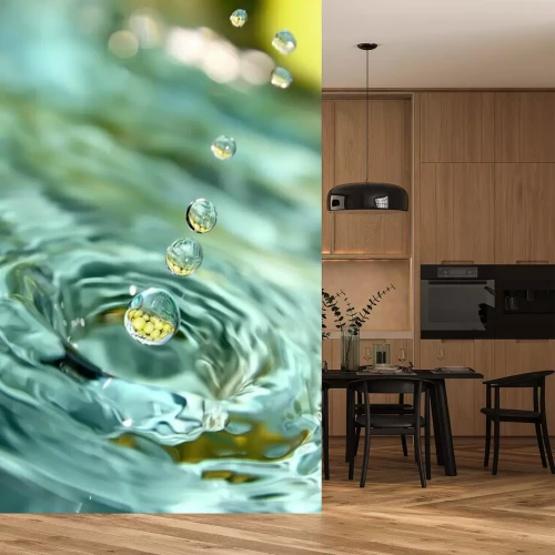 Fototapete Dynamischer Effekt auf Wasser