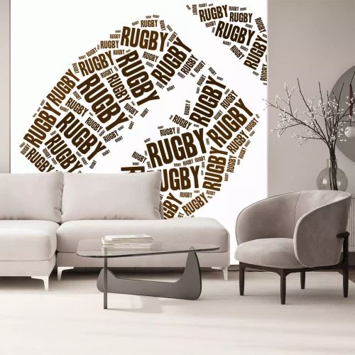 Fototapete Rugbyball