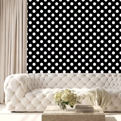 Tapete Große Tupfen