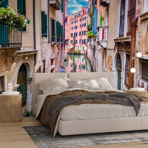 Fototapete Gondel in Venedig, Italien