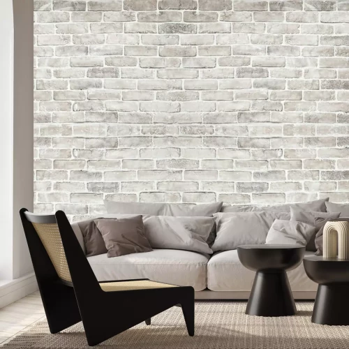 Fototapete Hintergrund der weißen schmutzigen Steine