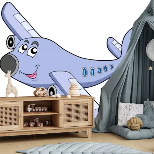 Sticker Cartoon Flugzeug