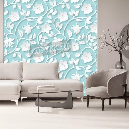 Fototapete 3D Blumen