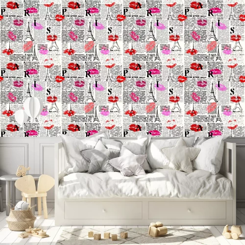 Tapete Pariser Notizen